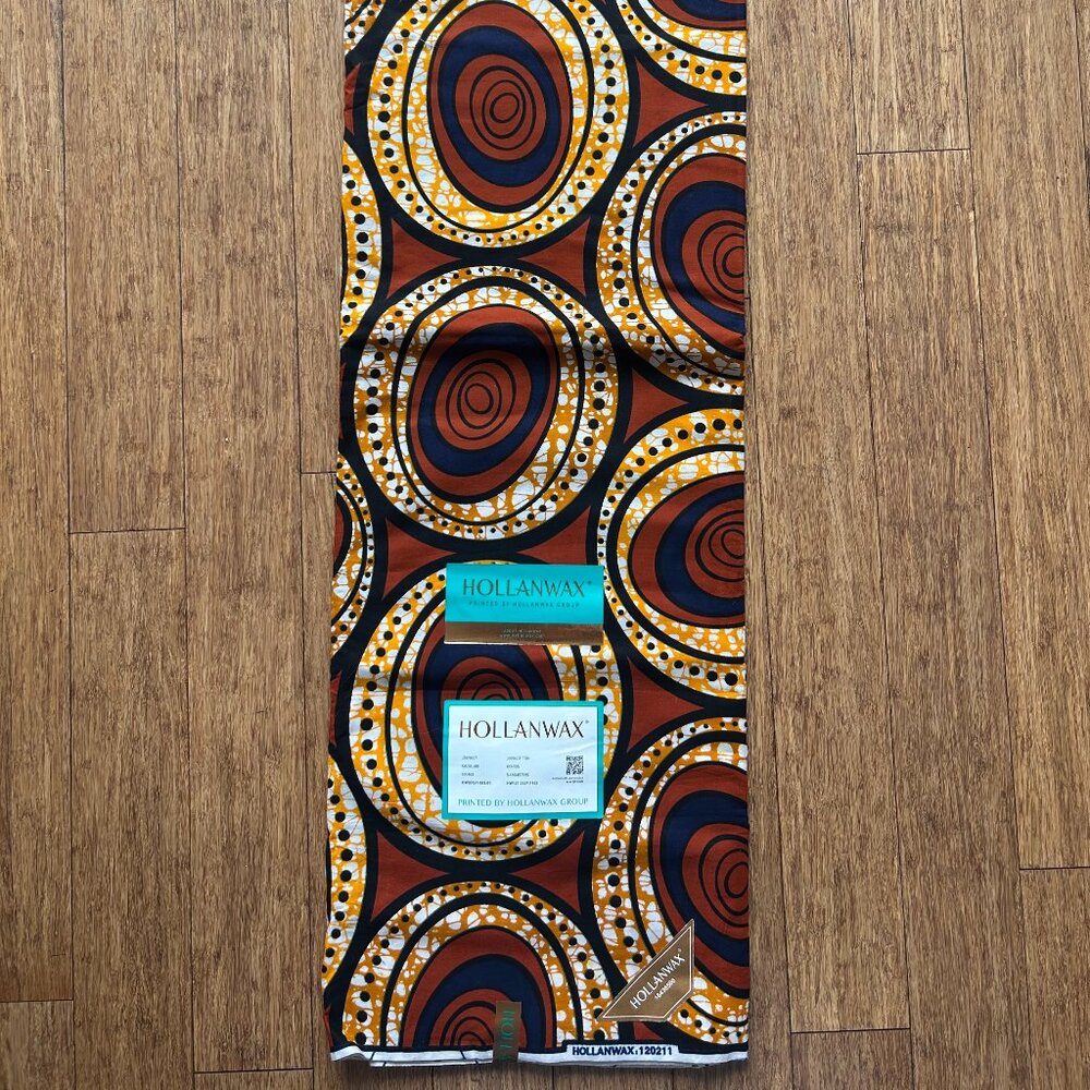 Kitengue Fabric – Vibrant Dutch Wax Print – Ankara Cotton